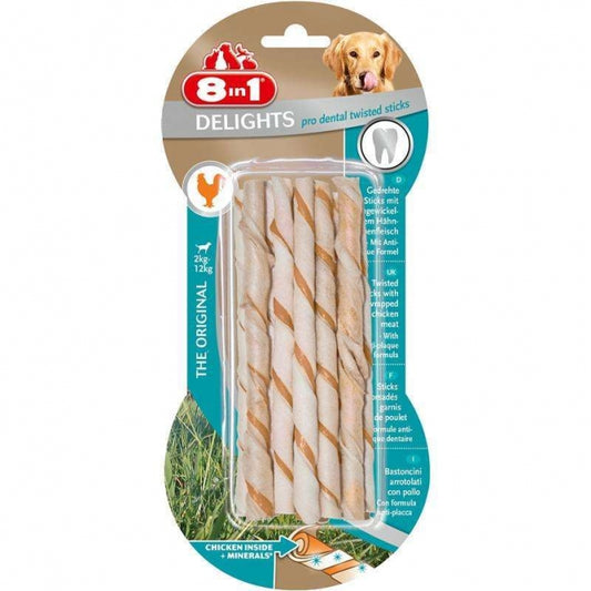 Delights Pro Dental Twisted-Sticks, 10 Stück
