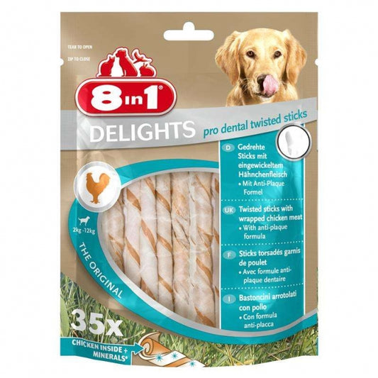 Delights Pro Dental Twisted-Sticks, 35 Stück