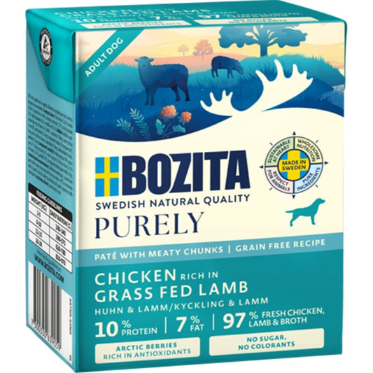 Tetra Purely Pate mit Huhn & Lamm - 370g (VPE: 6 Stk.)